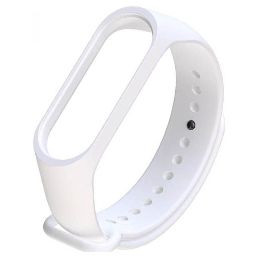 Mi Band 4 / 3 Strap White Color silicone