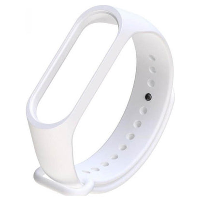 Mi Band 4 / 3 Strap White Color silicone