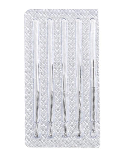 5 pcs Acupuncture Needles, Sterile Needles, Disposable Acupuncture Needle Therapy, Five Element