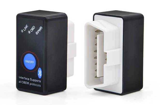 Bluetooth OBD2 Car Scanner Fault Code Reader & Eraser with ON/OFF Switch | V1.5 / V2.1 OBD2 Engine Diagnostic Tool | Check Engine Light Scanner for OBD II Vehicles