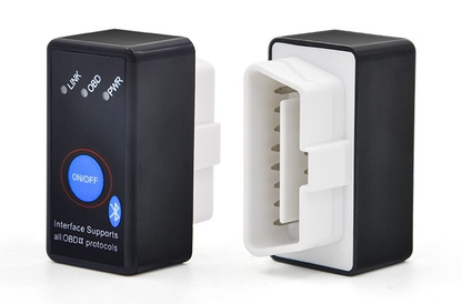 Bluetooth OBD2 Car Scanner Fault Code Reader & Eraser with ON/OFF Switch | V1.5 / V2.1 OBD2 Engine Diagnostic Tool | Check Engine Light Scanner for OBD II Vehicles