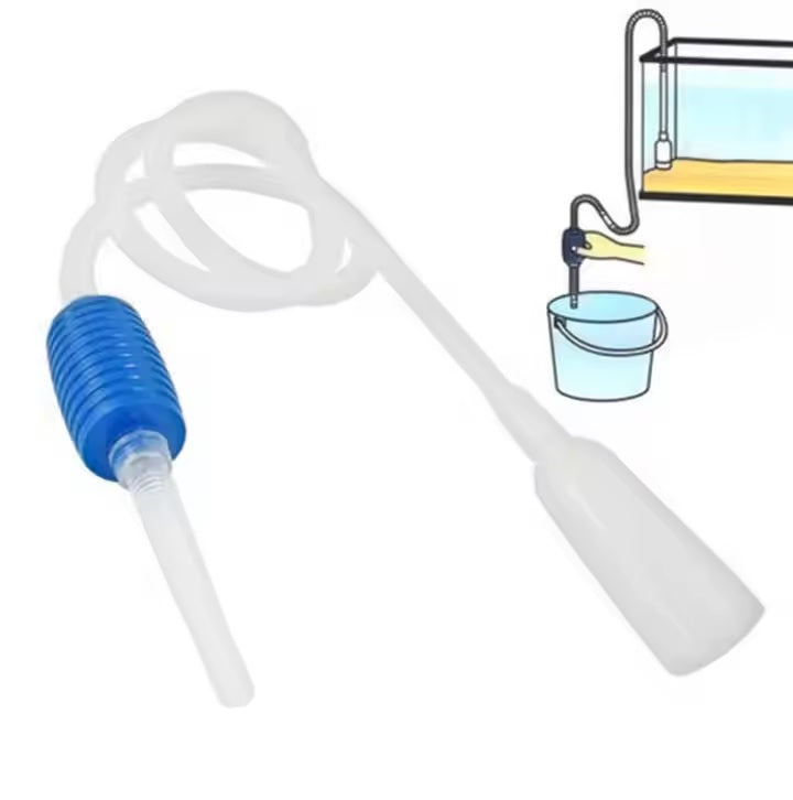1 Pcs 103cm Aquarium Manual Cleaner Tool Siphon Gravel Suction Pipe Filter Fr Fish Tank Vacuum Water Change Pump Tools
