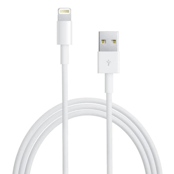 USB-A to Lightning Data and Charging Cable Branded High Quality Fast Charging Copper Core Cable for Phone Pad Durable Long Life Sync Wire