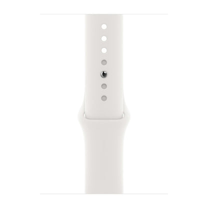 ⌚ Sport Band for iWatch – White Silicone Strap  Compatible Models: 42mm / 44mm / 45mm / 49mm | Series 1 / 2 / 3 / 4 / 5 / 6 / SE | T55 MC 72 Pro / HW22 / T500 W26+ / T500 Pro W26