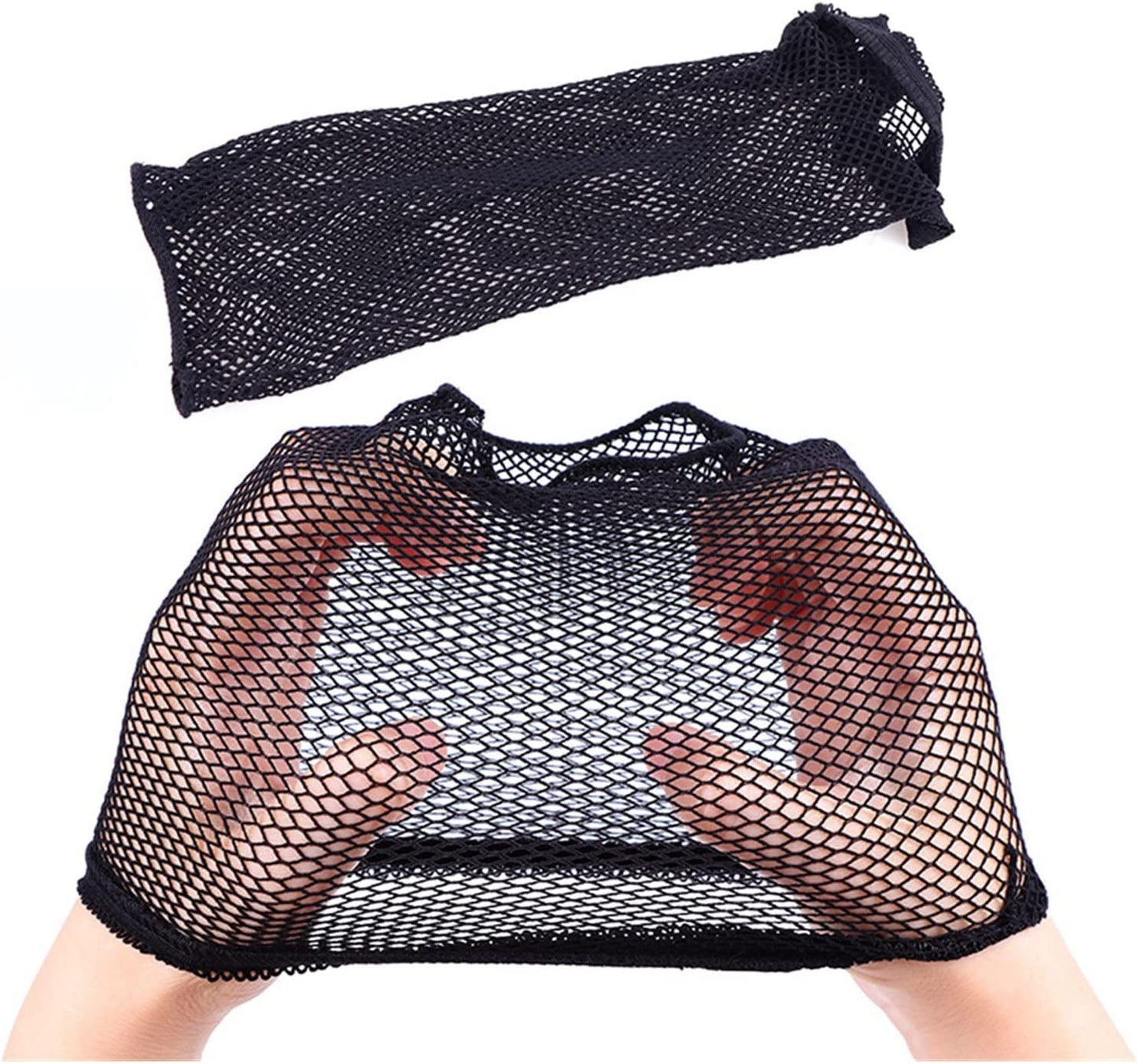 High Quality Black Wig Cap Hair Net Stocking Cap Elastic Mesh for wigs strong fixing