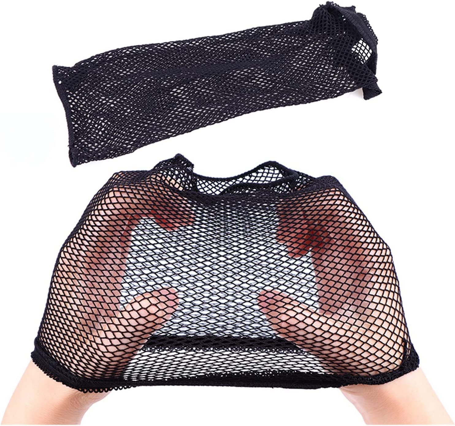 High Quality Black Wig Cap Hair Net Stocking Cap Elastic Mesh for wigs strong fixing