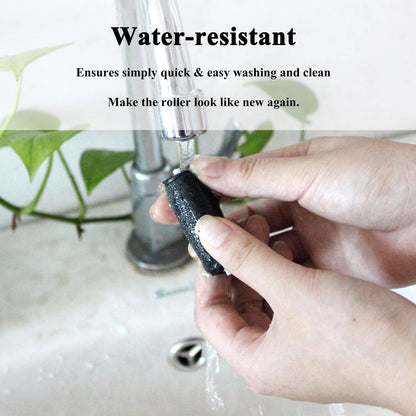 2 Pces Foot Pedicure Machine Replacement Roller Head with Diamond Crystals wet & Dry Foot Scrubber Dead Skin Tool