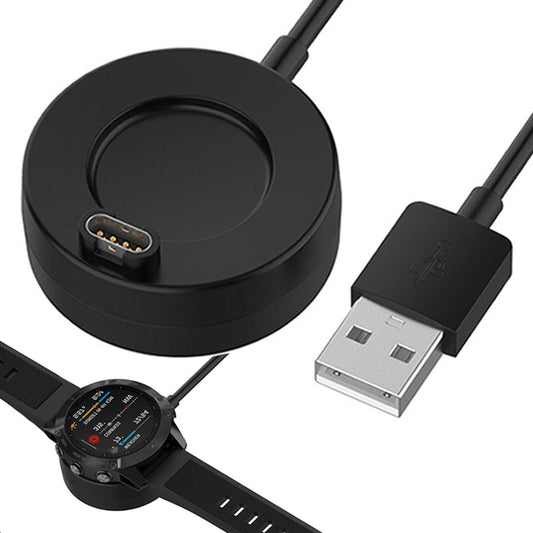 Charging Cable Dock 1 Meter Gold Plated For GARMIN Fenix 5, 5S, 5X, D2 Charlie, Forrunner 935, Quatix 5  Watch Smart Watch
