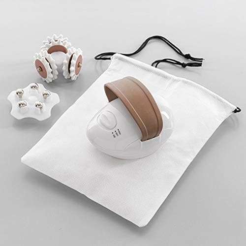 FITTO Body Slimmer and Leg Massager, MA-020, White – Full Body Toning, Cellulite Reduction, and Relaxation Massage Device – Portable, Battery Powered, for Back, Legs, and Arms