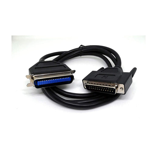 SP 36 Pin Parallel LPT Printer Cable 3.5 Meters | IEEE 1284 DB25 to Centronics 36-Pin | High-Speed Parallel Printer Cable