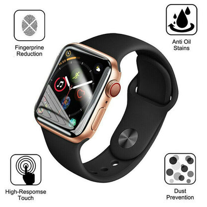 2 Pcs 41mm Universal Smart Watch Soft Hydrogel Screen Protector (36mm x 29mm) – HD Clear Flexible TPU Film Guard for Smartwatch Display Protection