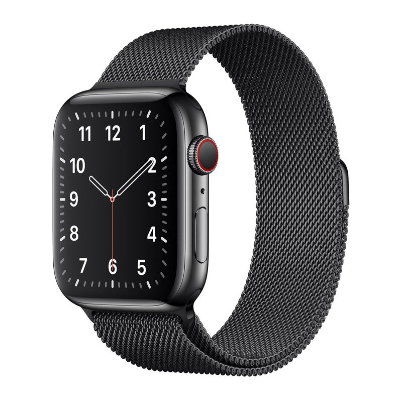 IWatch Milanese Loop Band i Watch Strap 42mm / 44mm / 45mm / 49mm Space Black