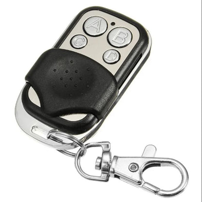 433Mhz Wireless Remote Control 4 Channel Silver