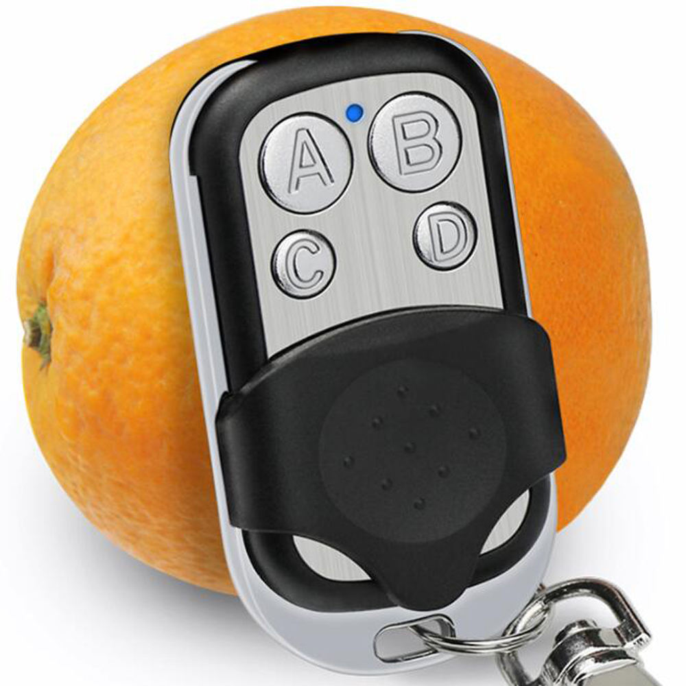 433Mhz Wireless Remote Control 4 Channel Silver