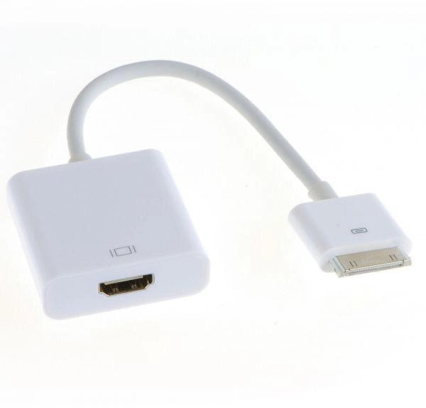 APPLE 30 PIN TO HDMI FEMALE iPad 3 3rd Generation 30p to HDMI with Audio Output Cable Adapter for iPad 2 3 iPhone