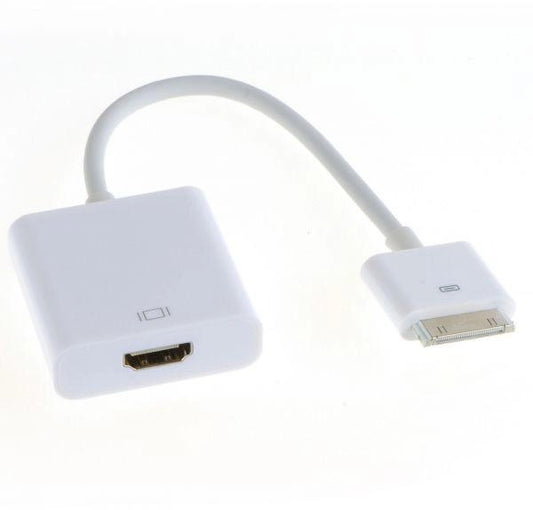 APPLE 30 PIN TO HDMI FEMALE iPad 3 3rd Generation 30p to HDMI with Audio Output Cable Adapter for iPad 2 3 iPhone