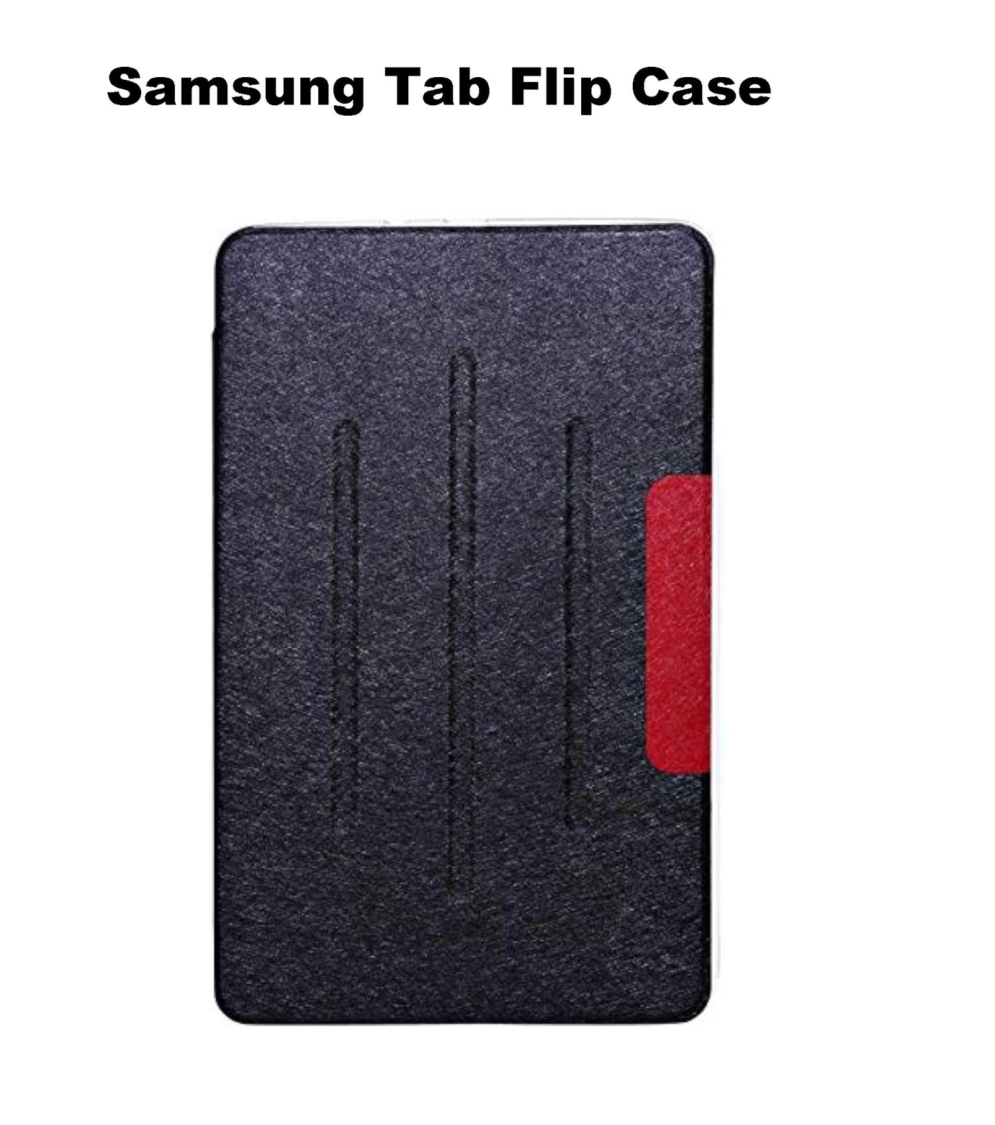 Tab A 7.0 T280 / T285 Flip Cover Black | Premium Leather Folio Stand Case | Shockproof Tablet Protection