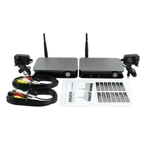 2.4GHz H.264 Digital Wireless Transmitter Receiver | Long Range AV Video Sender for CCTV FPV Camera 1000 Foot Digital Audio Video Transmitter and Receiver