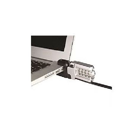 4 Digit Combination Cable Lock with USB Insert Port TDA-C9812 – 190cm Stainless Steel Security Lock for Laptop, Bike & Accessories