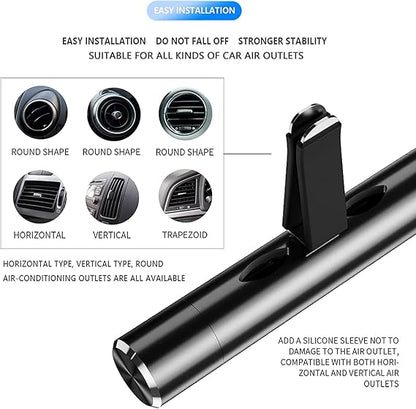 Car Air Freshener Smell In Car Air Vent Perfume Flavoring (metal Case) Air Vent Perfume Auto Interior Car Styling Accessories Custom Air Freshener  (1 Fragrance Stick Included)