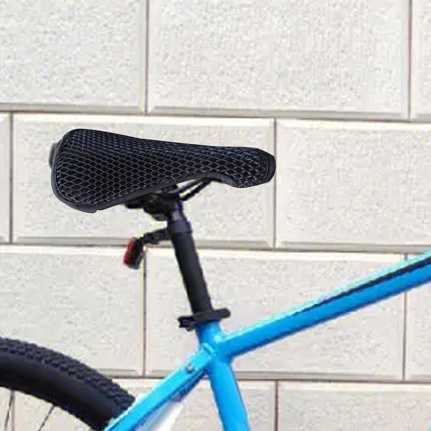 Bike Seat Mesh Cover for Mountain & Road Bikes – Breathable Anti-Slip Bicycle Saddle Cover for Sports & Outdoor Cycling
