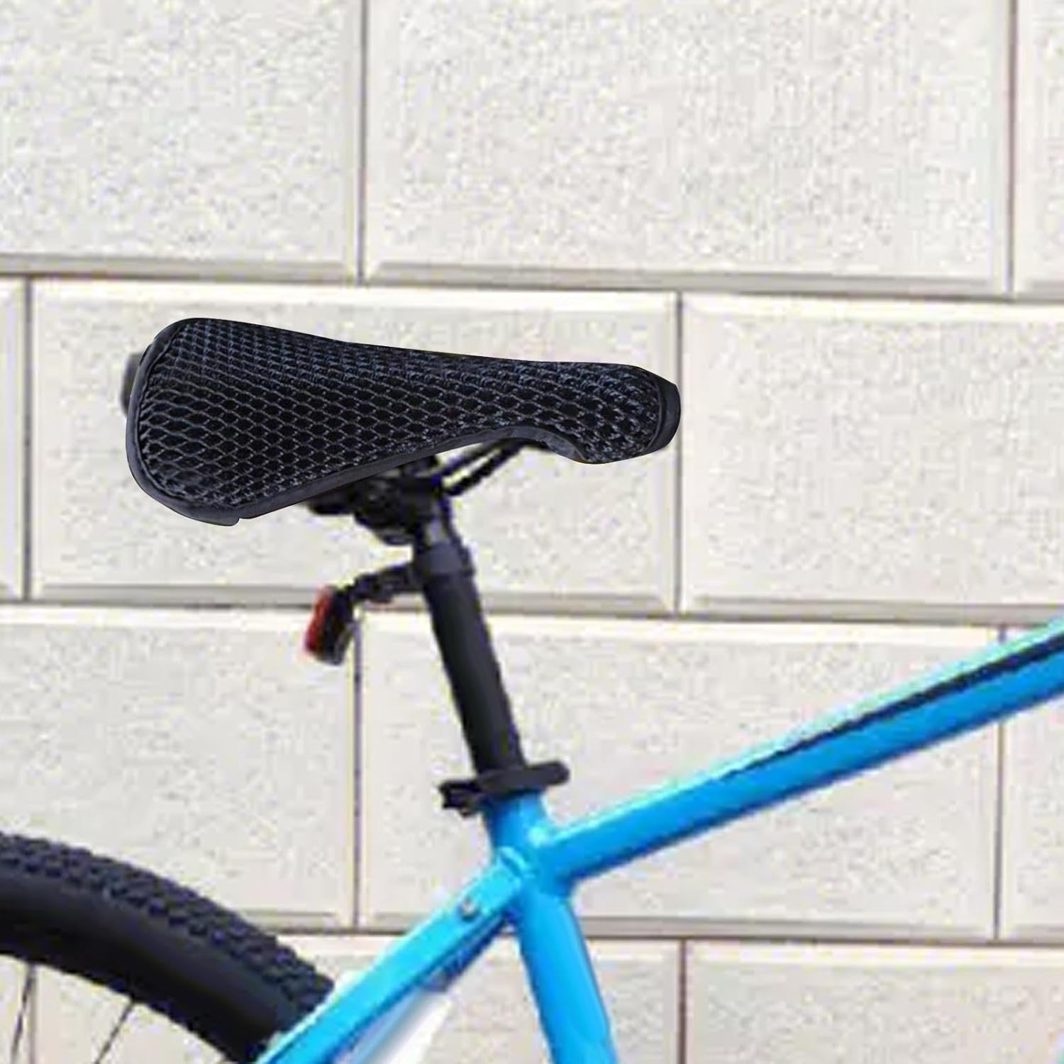 Bike Seat Mesh Cover for Mountain & Road Bikes – Breathable Anti-Slip Bicycle Saddle Cover for Sports & Outdoor Cycling