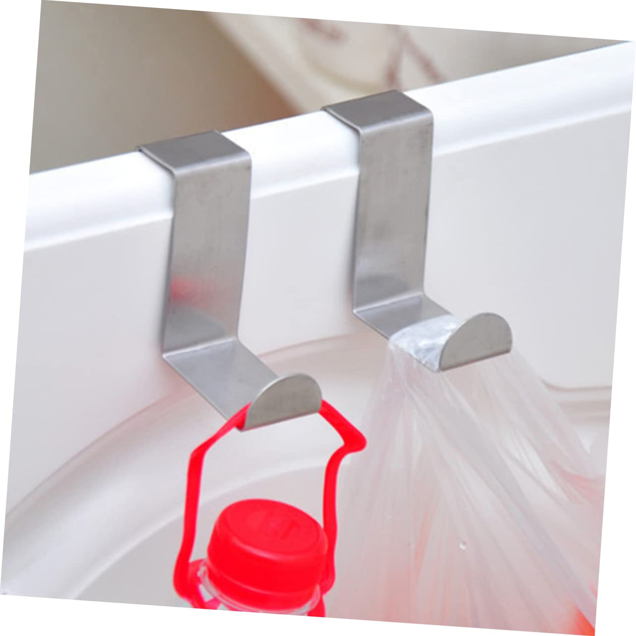 2 PCS Z-Type Door Hooks – Multi-Purpose Z Shape Hanger for Cupboard, Drawer & Door Organizer | Space-Saving Hanging Hooks