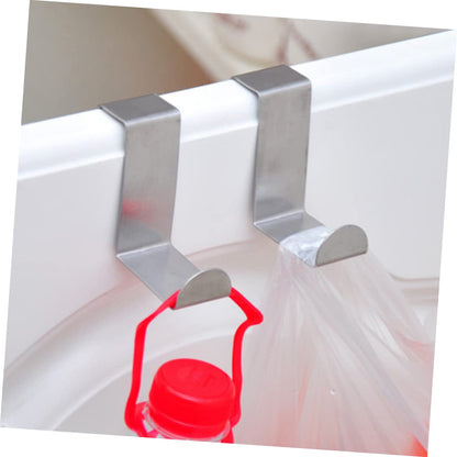 2 PCS Z-Type Door Hooks – Multi-Purpose Z Shape Hanger for Cupboard, Drawer & Door Organizer | Space-Saving Hanging Hooks