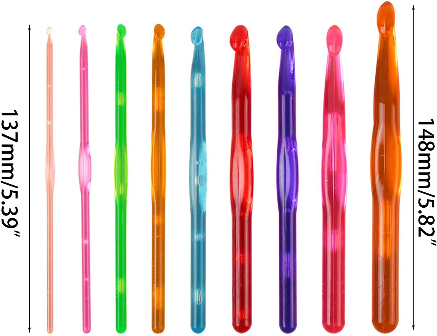 Crochet Hook Set of 9