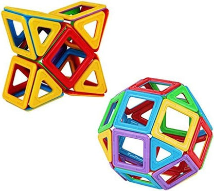 30 pcs Mini Magnetic Constructor Triangle Square Bricks Magnetic Building Blocks Designer Set Magnet Toys For Children Gift