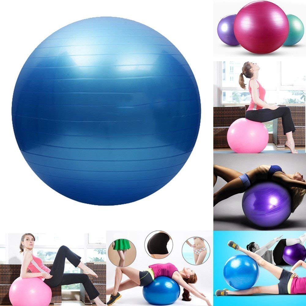 100 cm 39 inch Diameter Large Size Yoga Exercise Pregnancy Prenatal, Labor & Postnatal Maternity Exercise Gym Ball Non-slip Abdominal Fitness Anti Burst Pink hi Qulity Material