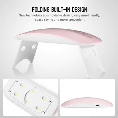 💅 SUN Mini UV LED Nail Lamp  Portable Gel Nail Dryer | Fast Curing | Professional Manicure Tool