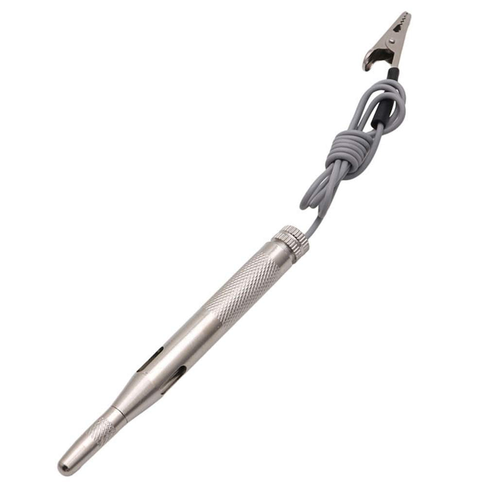 Festnight DC 6-24V Stainless Steel and Copper Auto Car Circuit Tester Lamp Voltage Test Pen Detector Probe