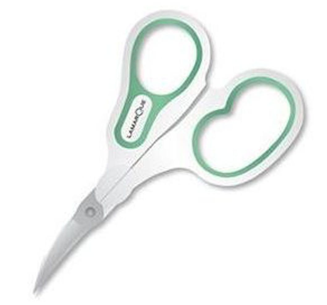 Nail beauty Scissor, Curved Blade Scissor, Stainless Steel Beauty Scissors, Suitable for Trimming Nail Eyebrows, Nose Hair, Beard, Silver, Toenails Women Men lamarque-beauty  Manicure Pedicure