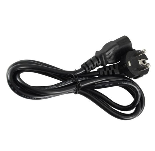 Plug CEE7/7 to C13 Power Cord – Computer Power Cable 10A/250V for PC, Monitor & Printer