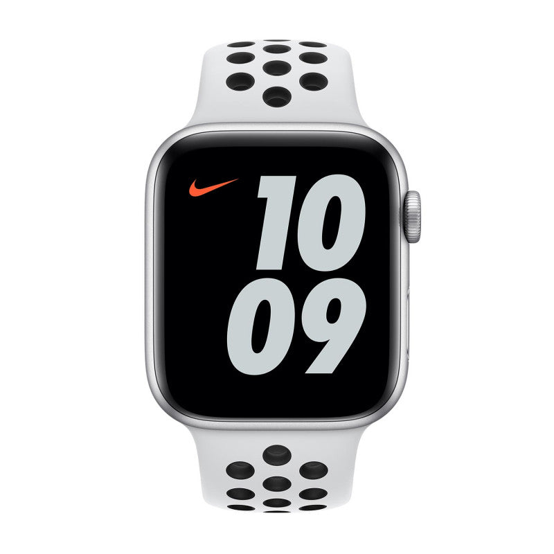 Sport Band i Watch N Watch 42mm / 44mm / 45mm / 49mm Pure Platinum / Black Strap