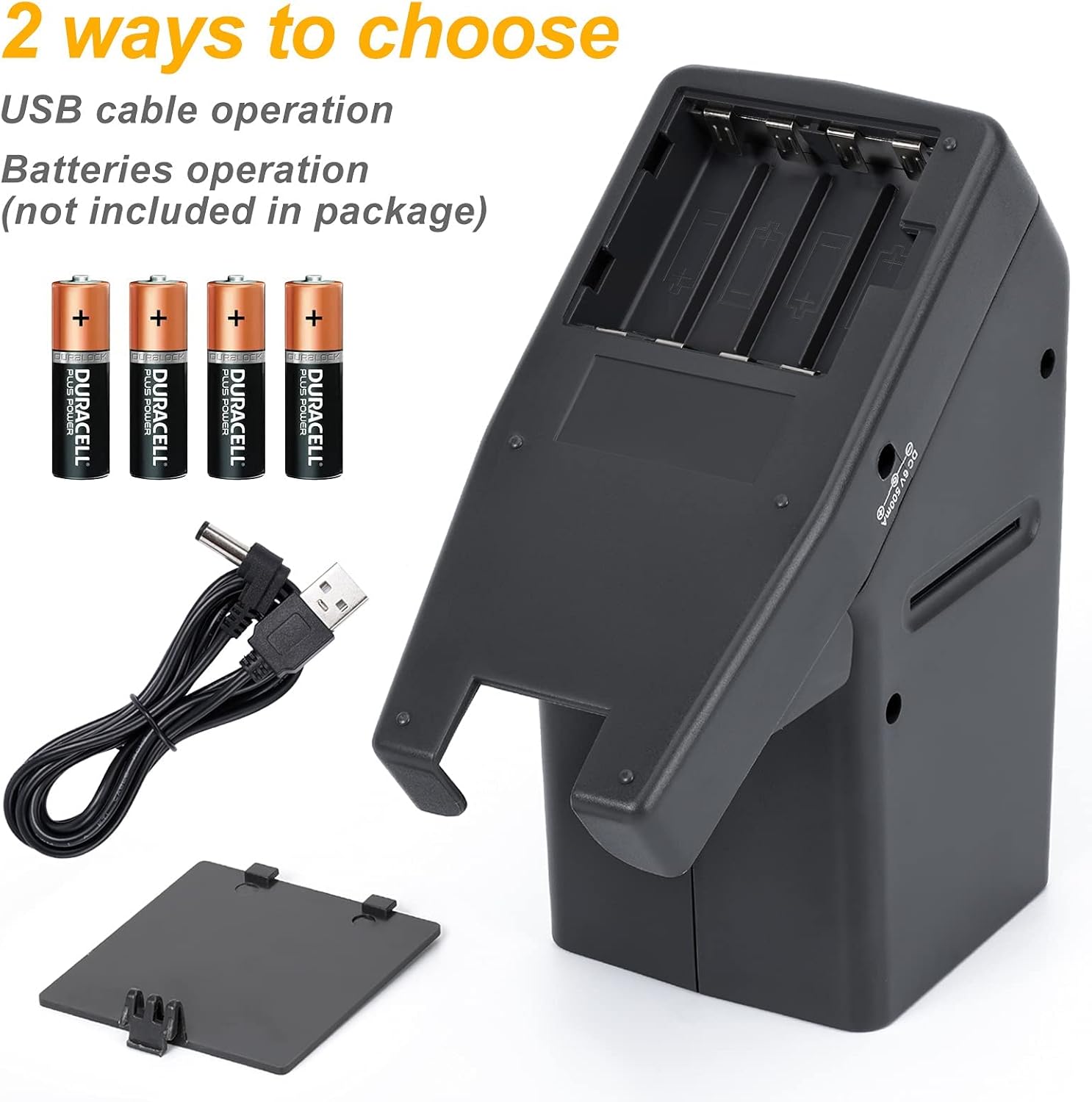 35mm Slide Viewer, Film Negative and Slide and Film Viewer with 3X Magnification and LED Lighted Illuminated Viewing, USB Powered  Slides & Film Negatives Viewer