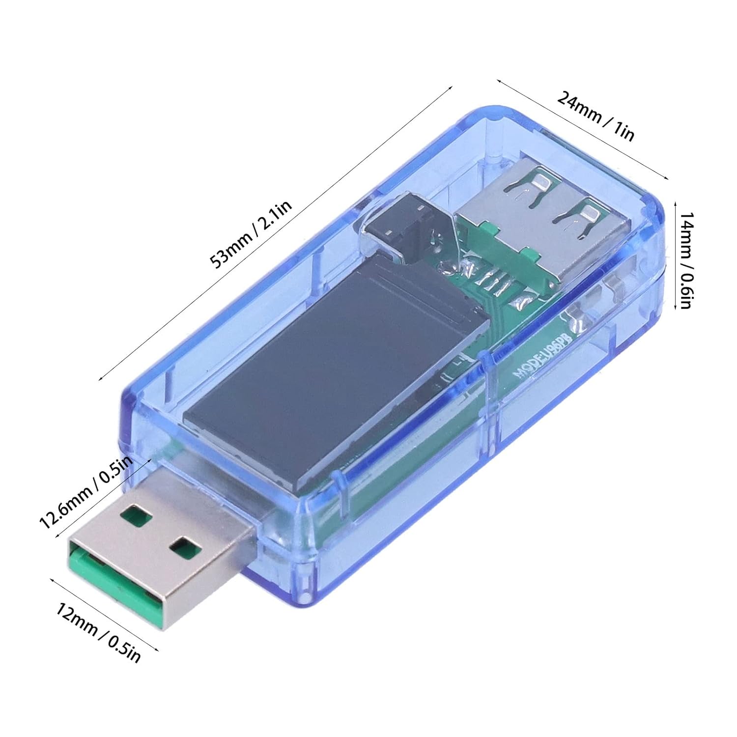 🔌 Atorch U96 USB Tester 10-in-1 Digital Power Meter | Color LCD Display | Voltage Current Capacity Fast Charging Detector | A One Quality