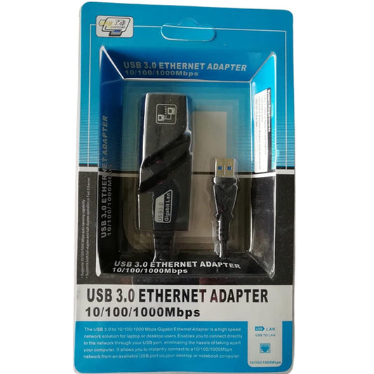 USB To Ethernet Adapter/USB 3.0 To Gigabit Ethernet Network Lan Cable Adapter 10/100/1000 Mbps Supports Windows 10, 8.1,8,7, XP, Vista , Mac,os 10.6 or later / Linox Net Plug and Play PNP Fast Internet A1 hi Qulity
