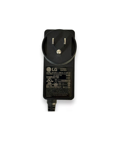 19V 1.3A AC/DC Power Adapter  Standard DC Barrel Plug for LG LED LCD Monitor & TV – Universal Replacement Charger ADS-40FSG-19 | EAY62790007 | 19V Power Supply Adapter