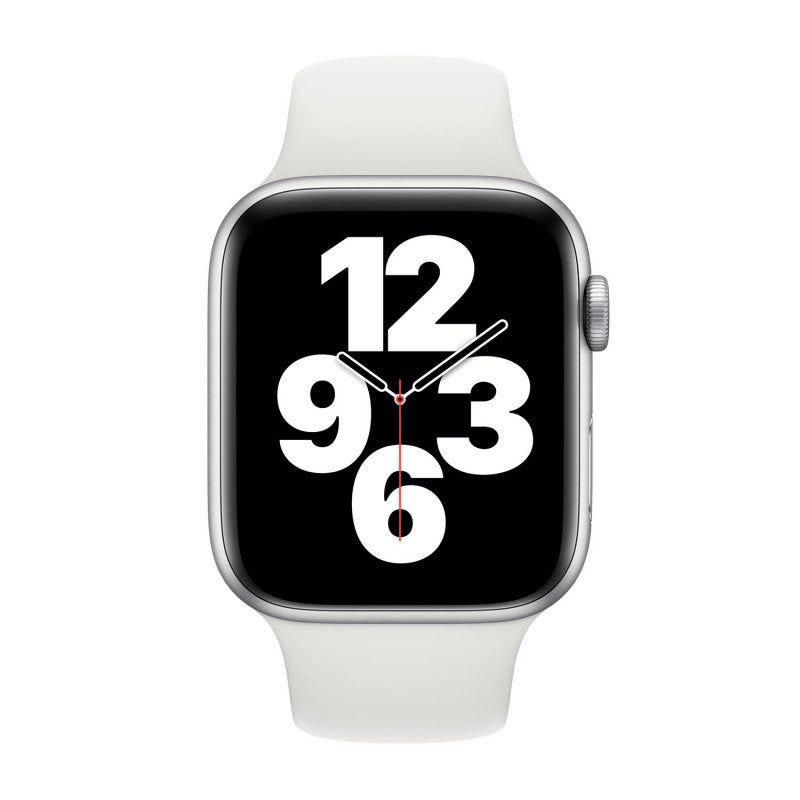 ⌚ Sport Band for iWatch – White Silicone Strap  Compatible Models: 42mm / 44mm / 45mm / 49mm | Series 1 / 2 / 3 / 4 / 5 / 6 / SE | T55 MC 72 Pro / HW22 / T500 W26+ / T500 Pro W26
