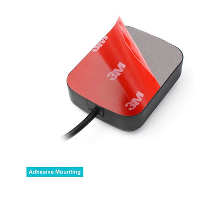 GPS Antenna Waterproof Hidden Adhesive Mount 3.5mm Plug for Car Dash Cam DVR Recorder GPS Tracker Receiver
