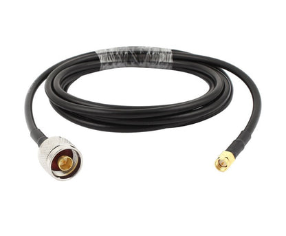 N-Type Male to SMA Male Connector Pigtail RG58 195 Cable 3m