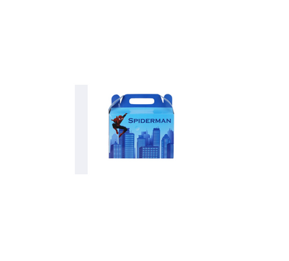 PACK OF 3 SPIDERMAN GOODIE BOXES l BIRTHDAY PARTY DECOR