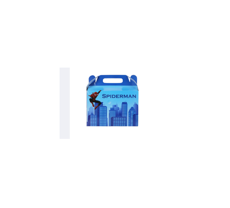 PACK OF 3 SPIDERMAN GOODIE BOXES l BIRTHDAY PARTY DECOR