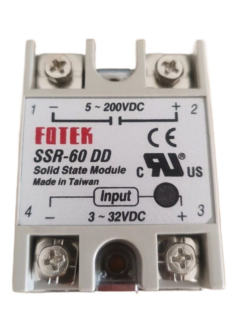 1Pcs Solid State Relay SSR Hi Qulity – Input 3-32VDC, Output 24-380VAC | High Power Control Module for Automation & Industrial Use