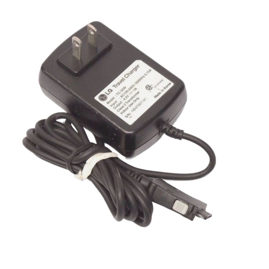 L-G 30W AC/DC Power Supply Adapter 4.2V 1A – Universal 100-240V Charger for Rechargeable Devices