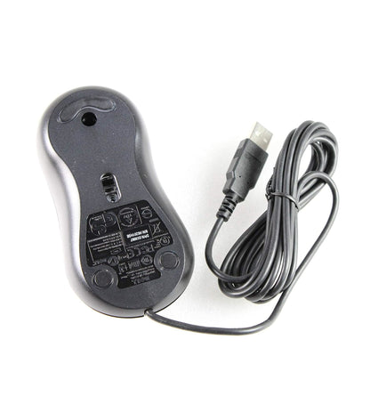 3-Button USB Wired Optical Mouse with Scroll Wheel – 1000 DPI Precision, Ergonomic Design for Laptop & Desktop (Black)