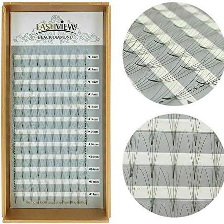 Eyelash extensions  0.07mm C Curl 8 mm to 15mm eyelashes extension cluster 6d individual