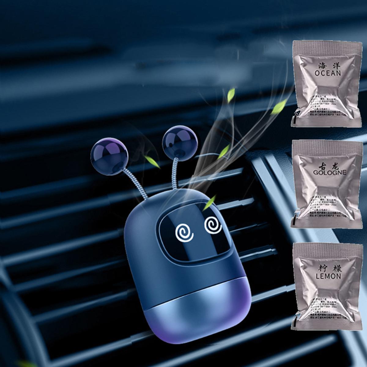 Car Air Freshener Parfum Cute Robot Smell in the Car Styling Decoration Air Vent Perfume